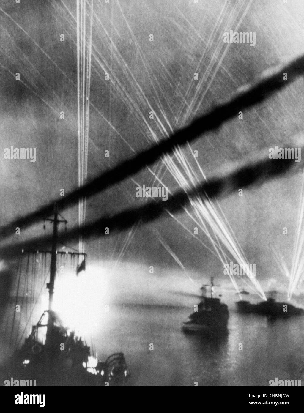 AntiAircraft Gunners of units of the armada which landed Allied forces