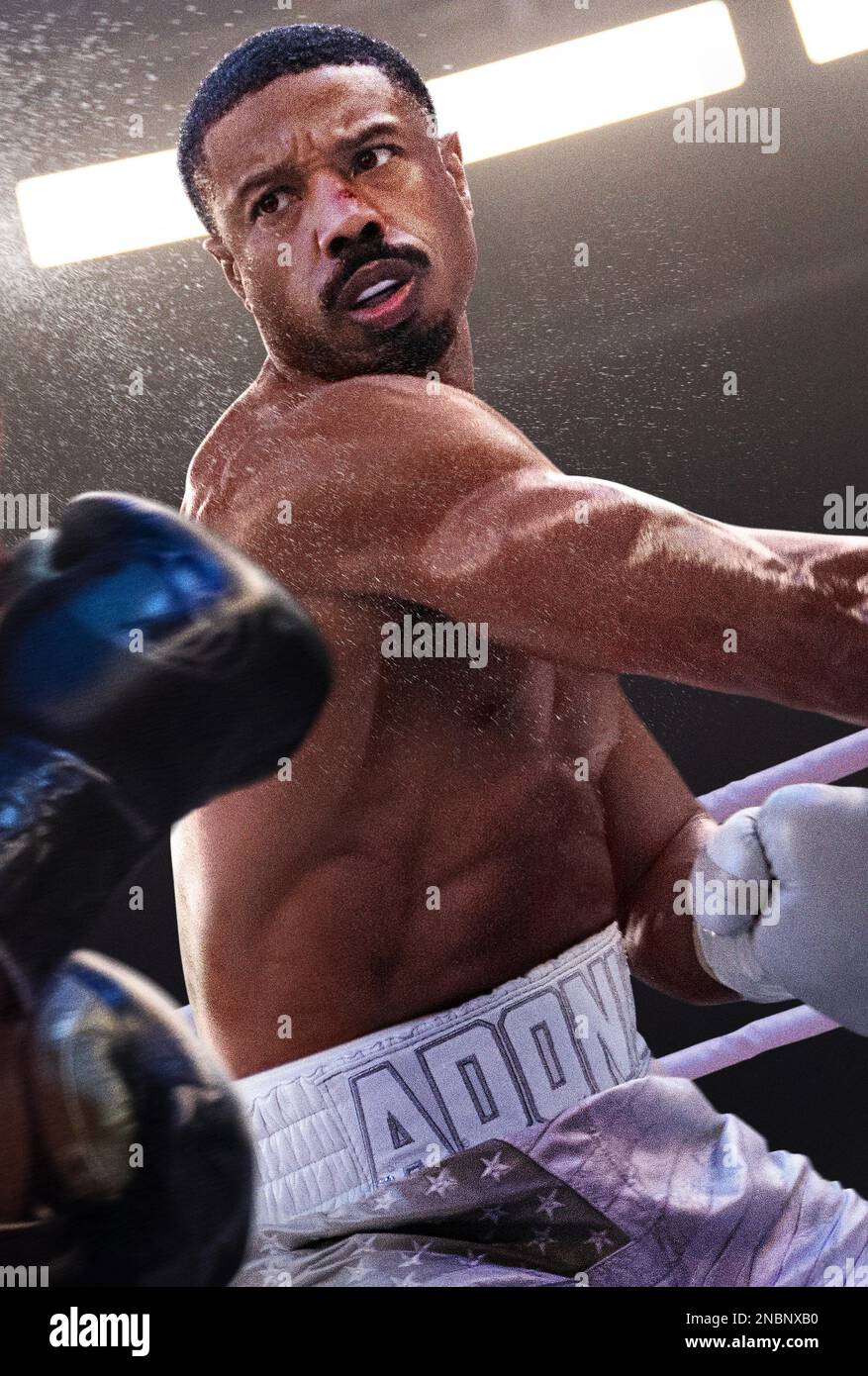 MICHAEL B. JORDAN in CREED III (2023), directed by MICHAEL B. JORDAN. Credit MetroGoldwyn