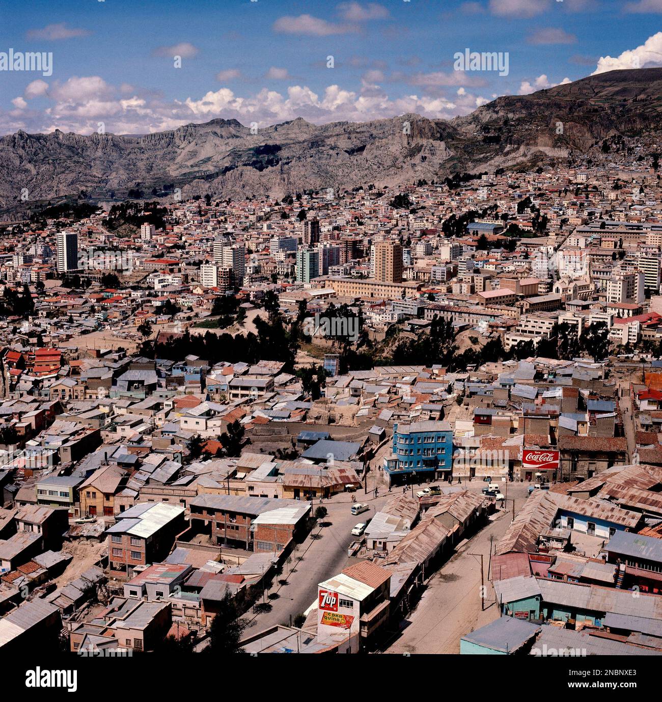 La paz bolivia panoramica hi-res stock photography and images - Alamy