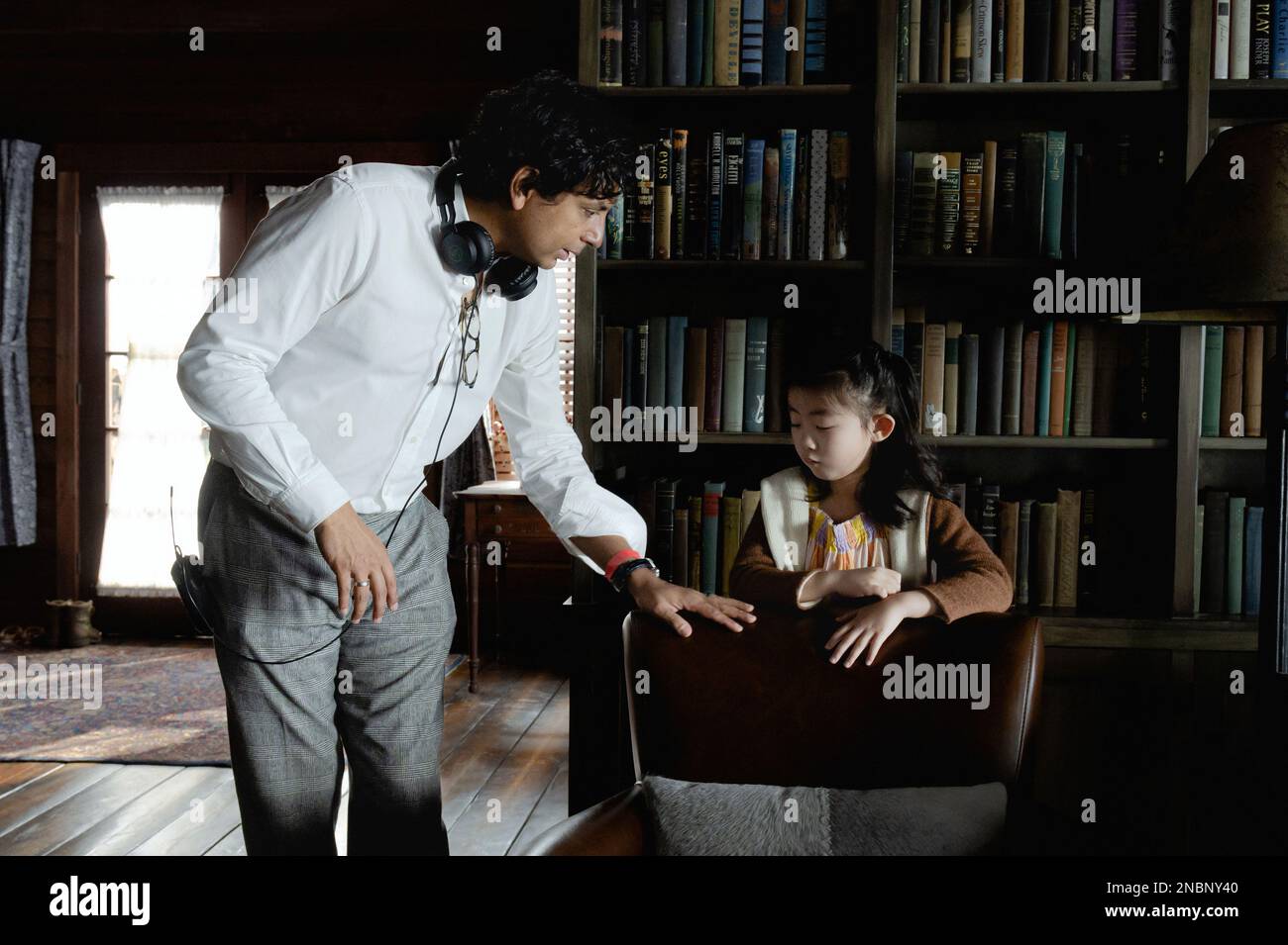M. NIGHT SHYAMALAN and KRISTEN CUI in KNOCK AT THE CABIN (2023 ...