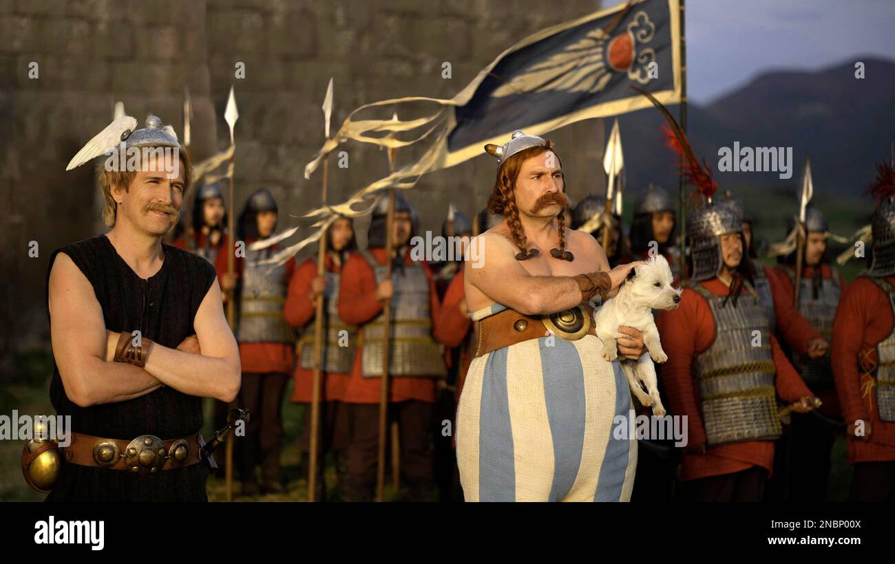 GUILLAUME and GILLES LELLOUCHE in ASTERIX & OBELIX THE MIDDLE