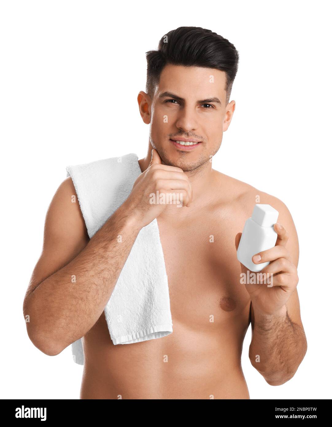 Man stubble shave hi-res stock photography and images - Alamy