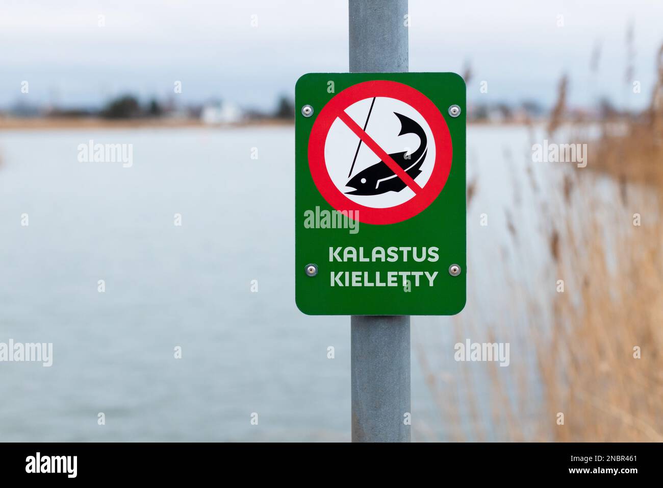 Stop fishing sign hi-res stock photography and images - Page 3 - Alamy