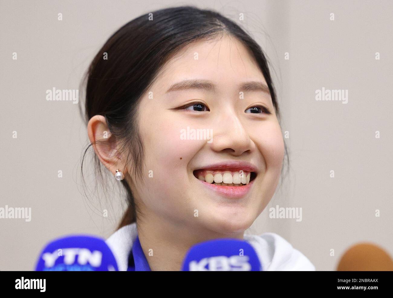 14th Feb, 2023. Figure skating champion Lee Haein South Korean figure