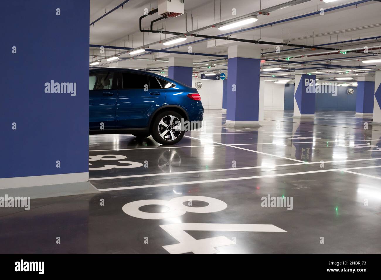 Entrance underground car parking hi-res stock photography and images ... - Underground Parking Features
