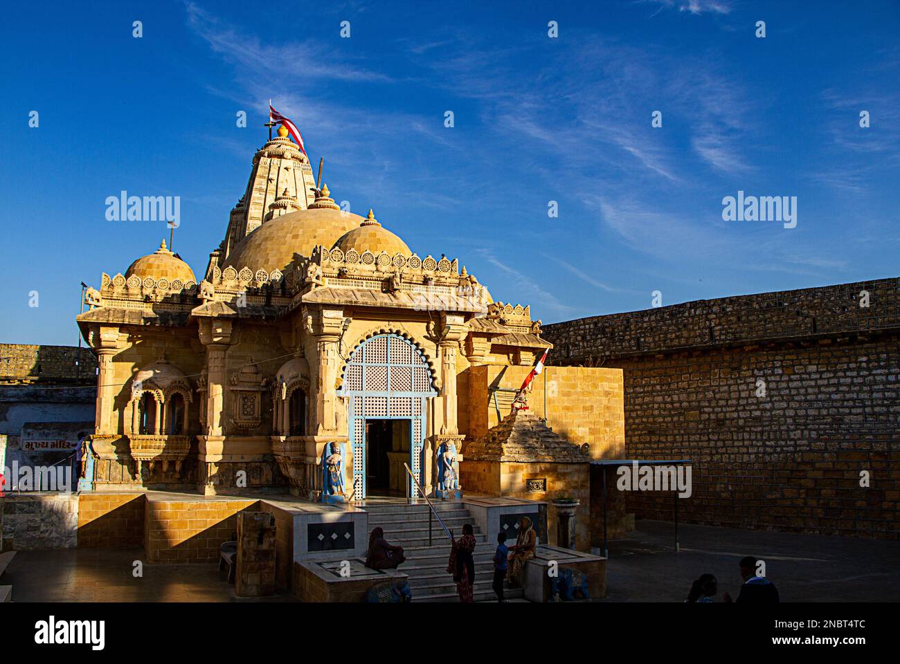 Hinglaj Temple in Koteshwar in Gujarat in India Stock Photo