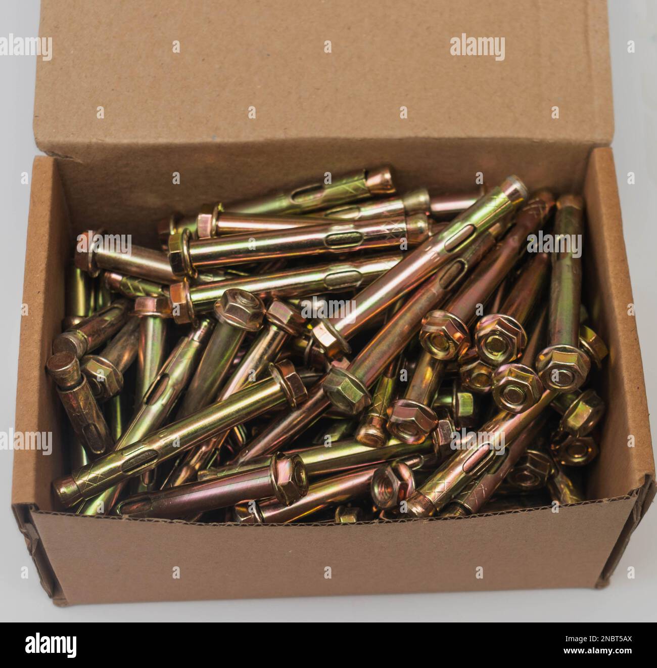 Protective coated metal expansion anchors, fasteners. Equipment for