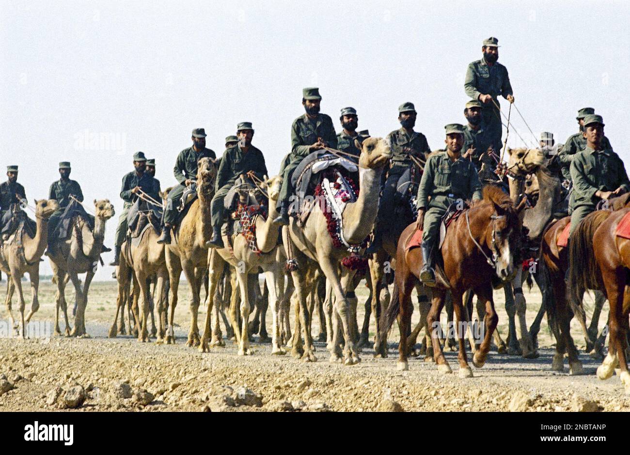 In the dust of the Iranian desert near Persepolis on July 5, 1971 ...