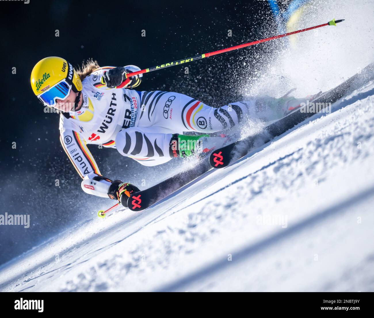 Courchevel, France. 14th Feb, 2023. Alpine skiing World Championship