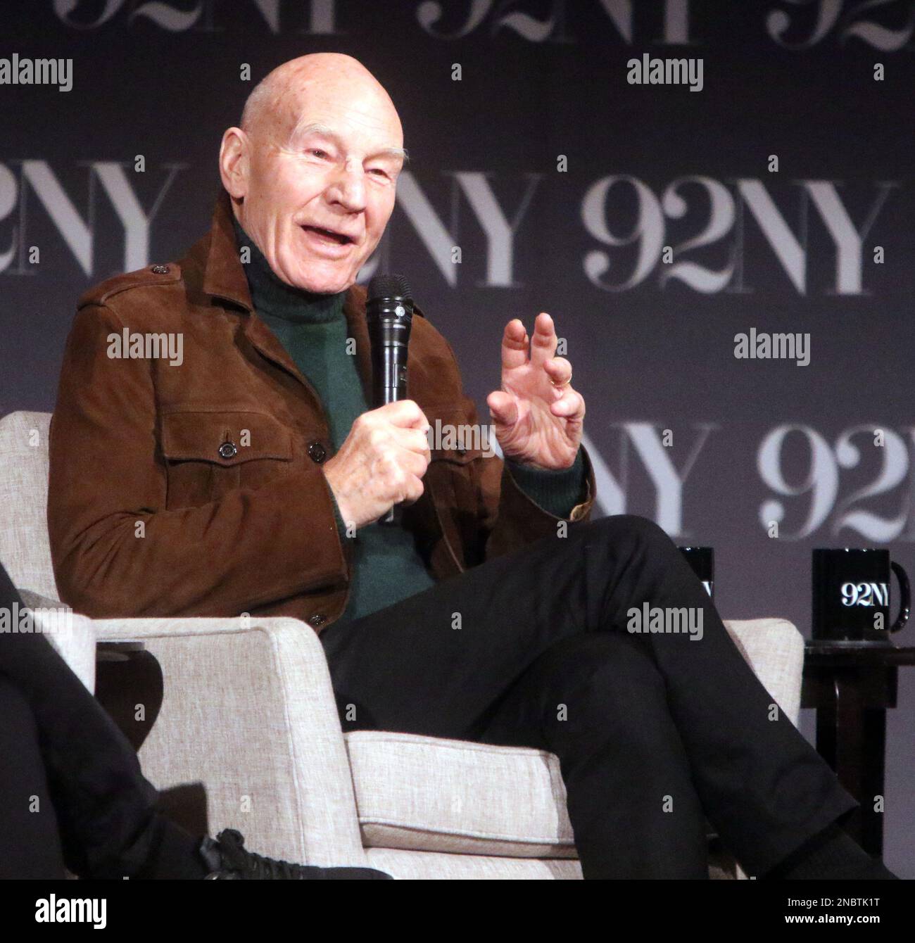 New York, NY, USA. 13th Feb, 2023. Patrick Stewart at the Paramount Star Trek Picard final