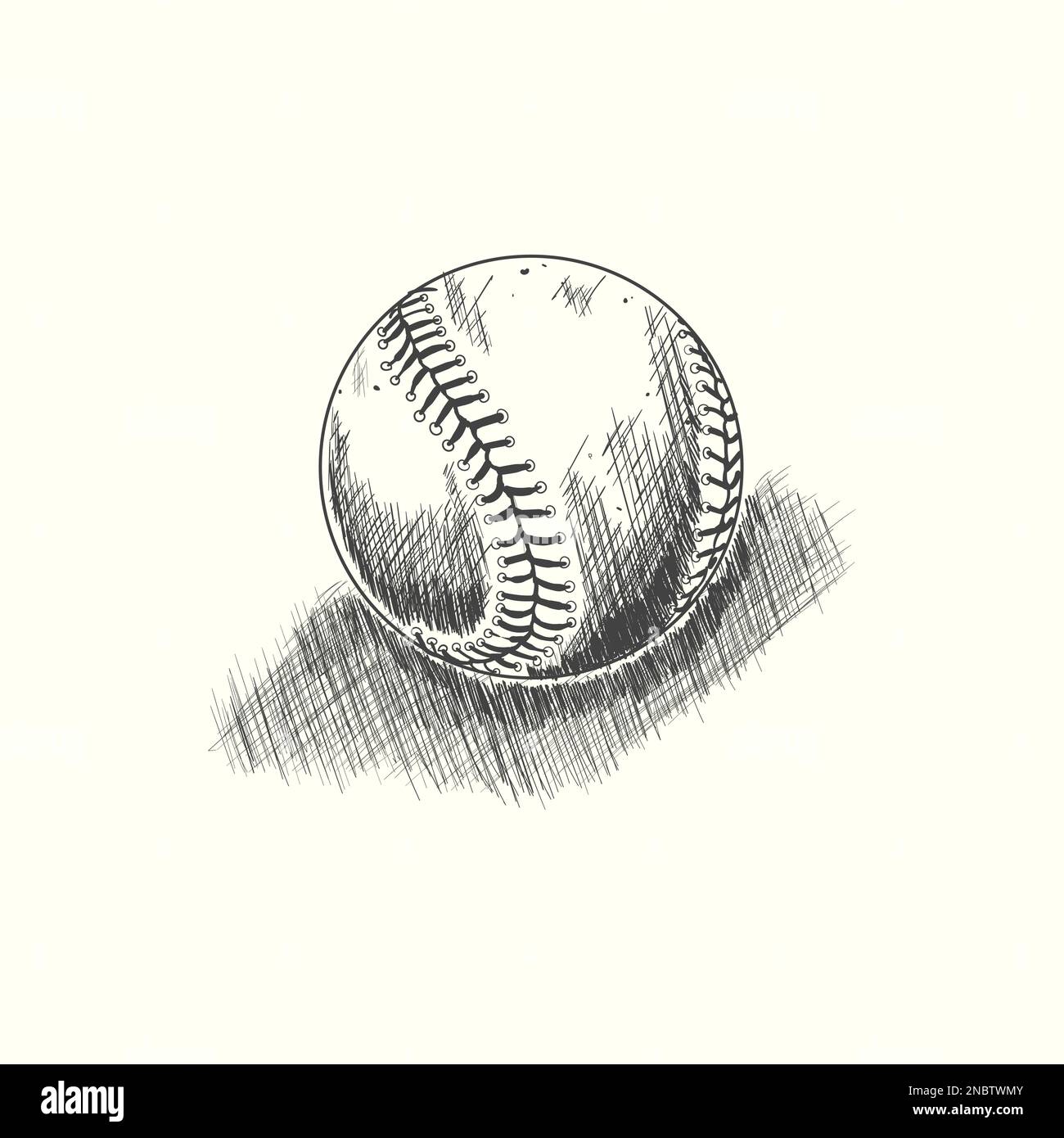 Baseball Drawings In Pencil