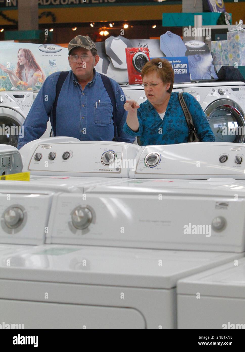 In this Dec. 24, 2010 photograph Robert and Evelyn Wells of Jackson