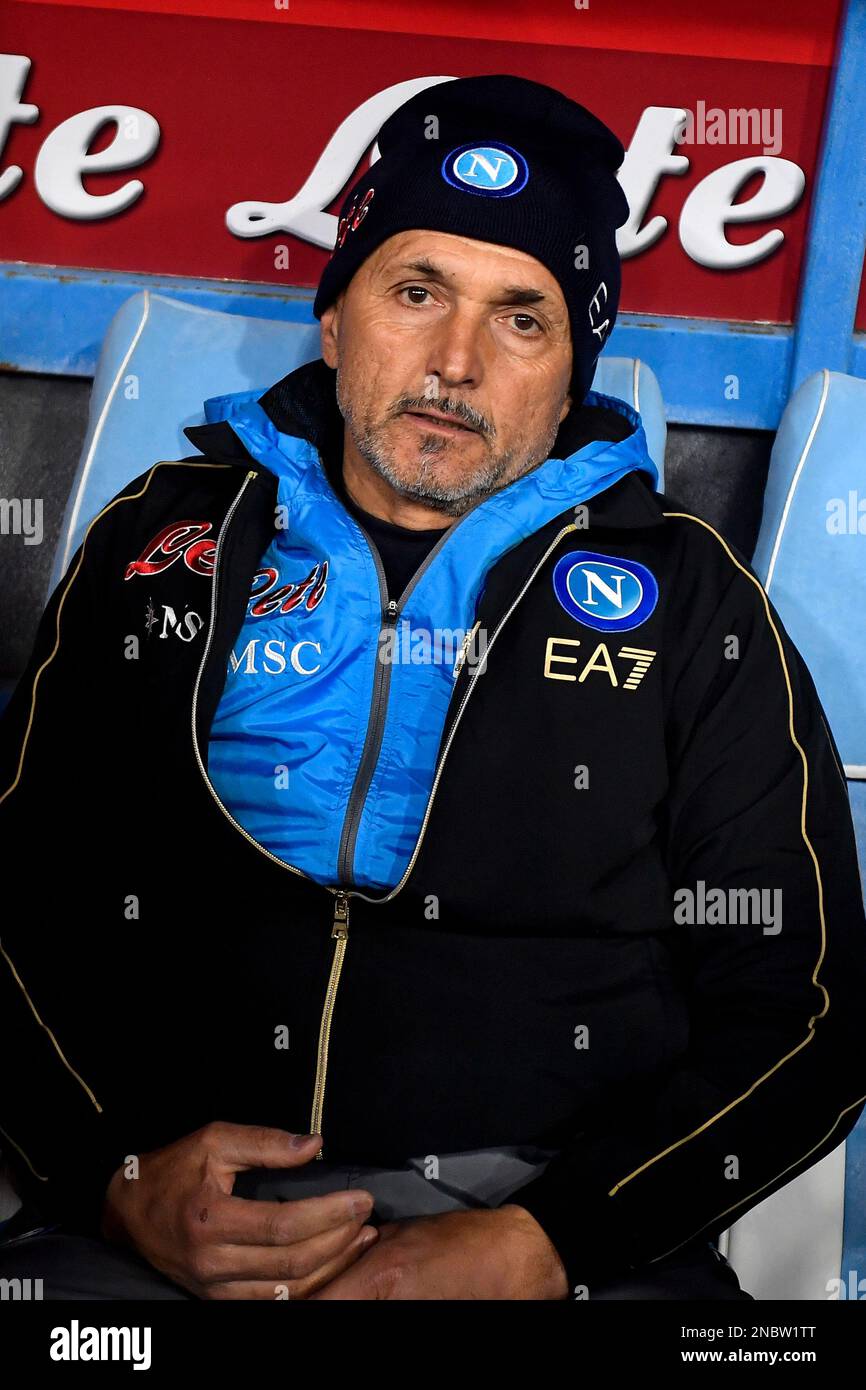 Luciano Spalletti head coach of SSC Napoli during the Serie A football