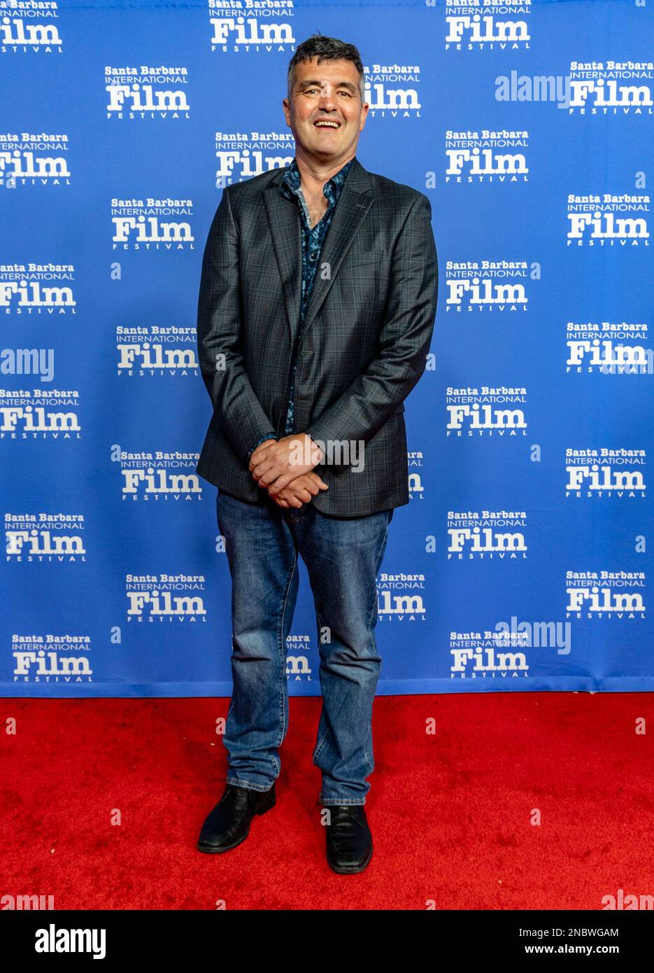 Eric Saindon – VFX (Avatar: The Way of Water) arrives at the 2023 Santa Barbara International Film Festival red carpet event in receiving the Variety Artisans Award at the Arlington Theatre on February 13, 2023 in Santa Barbara, CA. (Photo by Rod Rolle/Sipa USA) Stock Photo