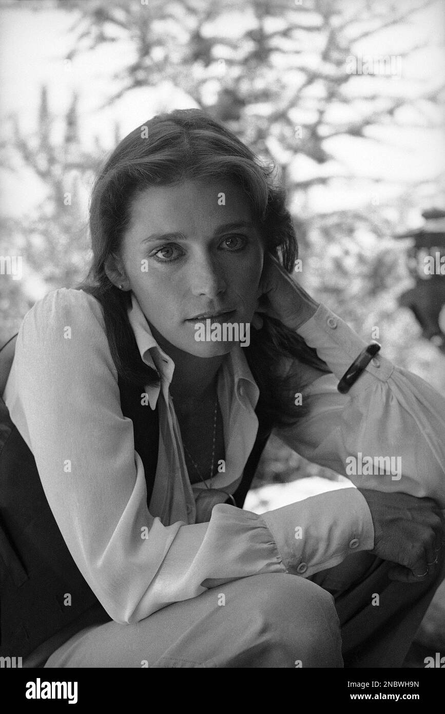 Actress Margot Kidder poses in Los Angeles, Aug. 28, 1978. (AP Photo/Nick Ut Stock Photo Alamy