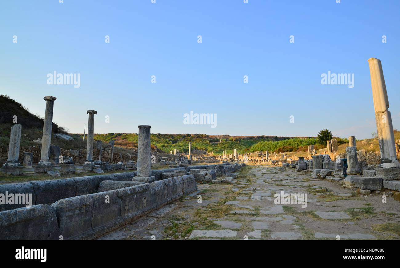 Perge ancient city antalya hi-res stock photography and images - Alamy