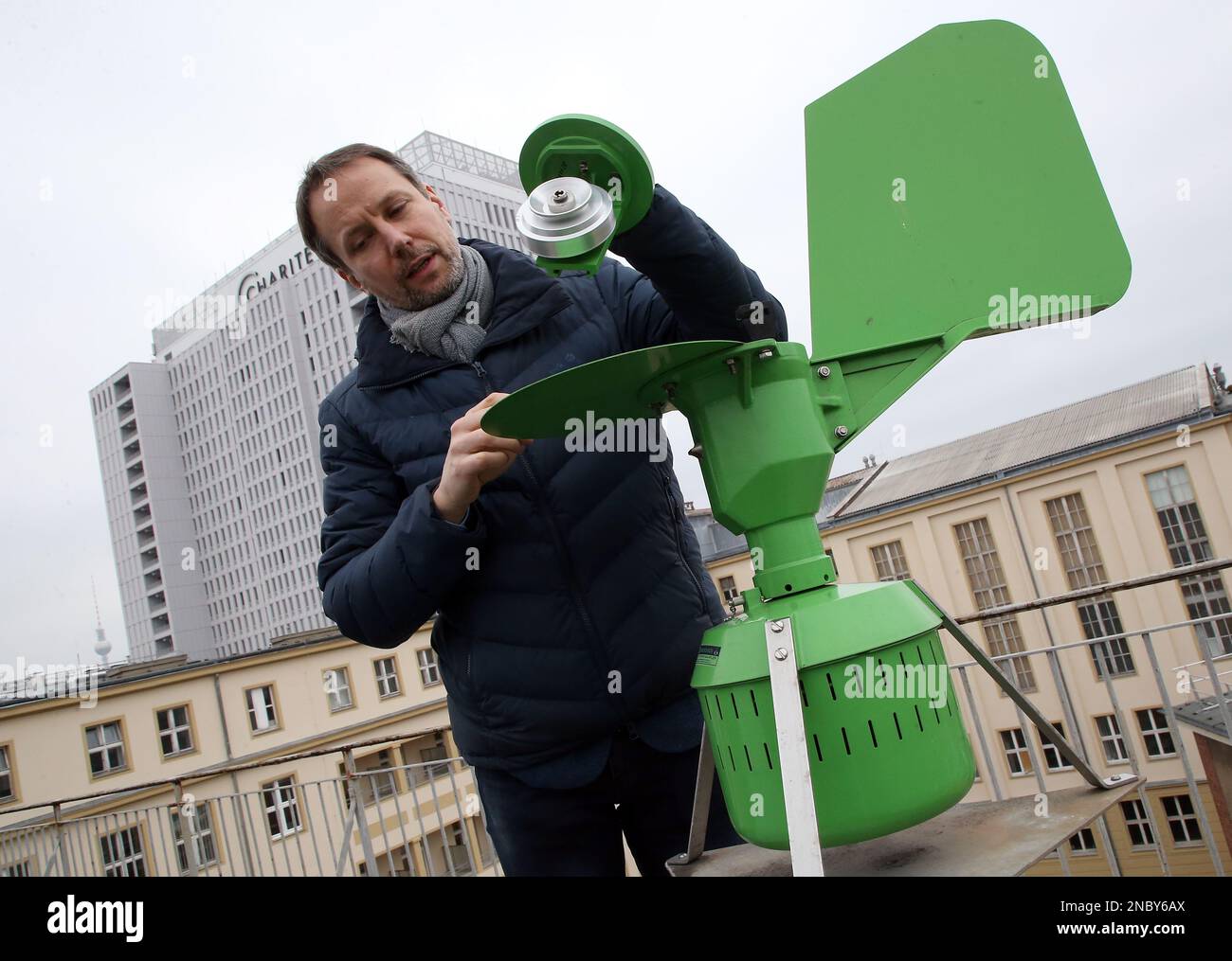 Berlin, Germany. 14th Feb, 2023. Matthias Werchan, landscape ecologist