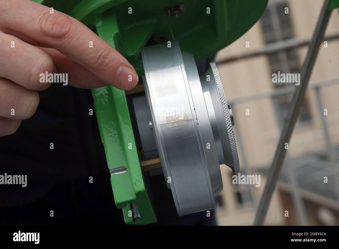 Berlin, Germany. 14th Feb, 2023. Matthias Werchan, landscape ecologist