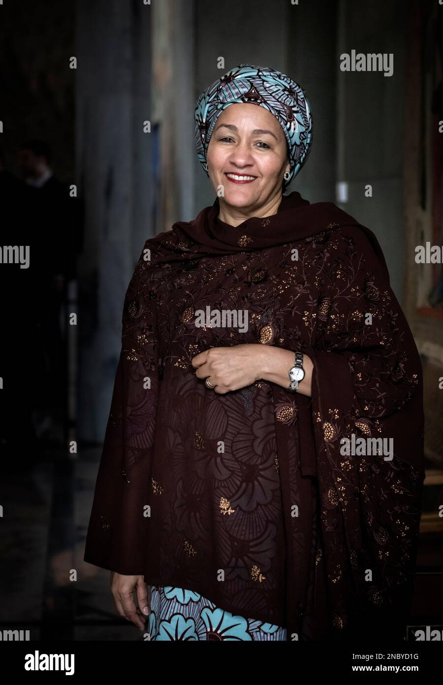 Oslo 20230214.UN Deputy Secretary-General Amina Mohammed during the ...
