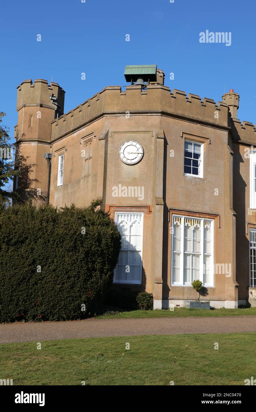 Nonsuch Mansion, Cheam, Surrey, UK Stock Photo Alamy