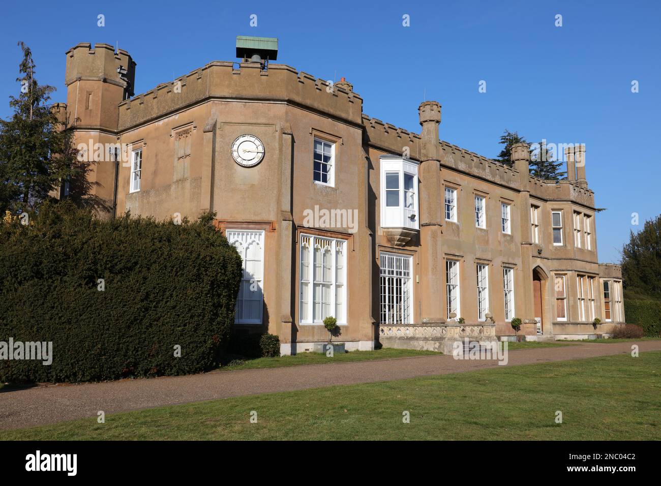 Nonsuch Mansion, Cheam, Surrey, UK Stock Photo
