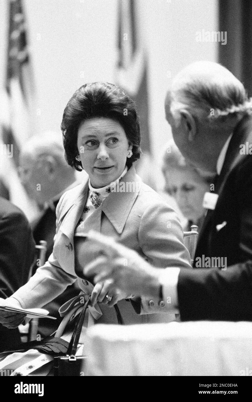 britain-s-princess-margaret-displays-a-expression-of-interest-as-she