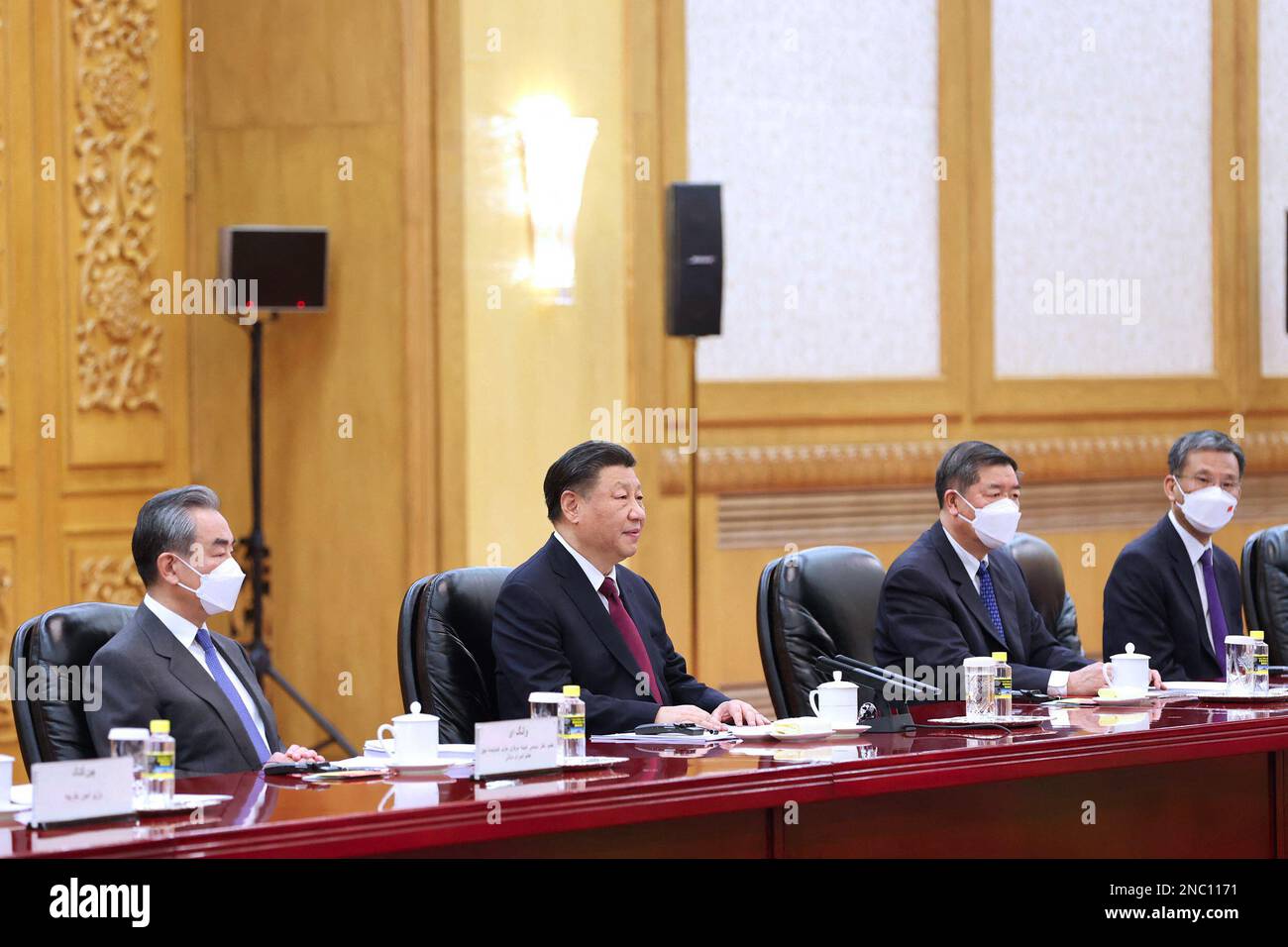 Iranian president china hi-res stock photography and images - Alamy