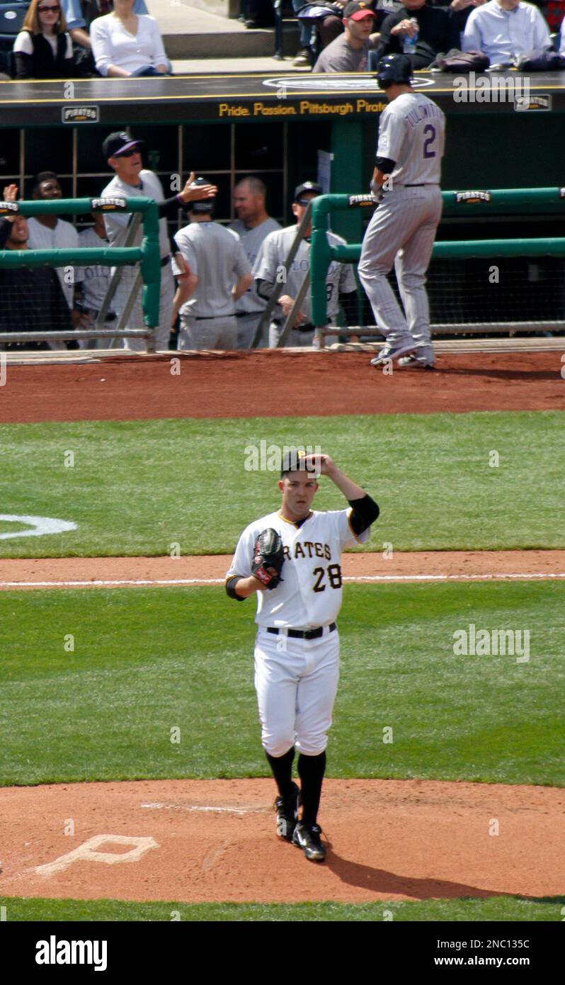 Colorado Rockies' Todd Helton at bat during Game 4 of the baseball World  Series Sunday, Oct. 28, 2007, at Coors Field in Denver. (AP Photo/Jack  Dempsey Stock Photo - Alamy