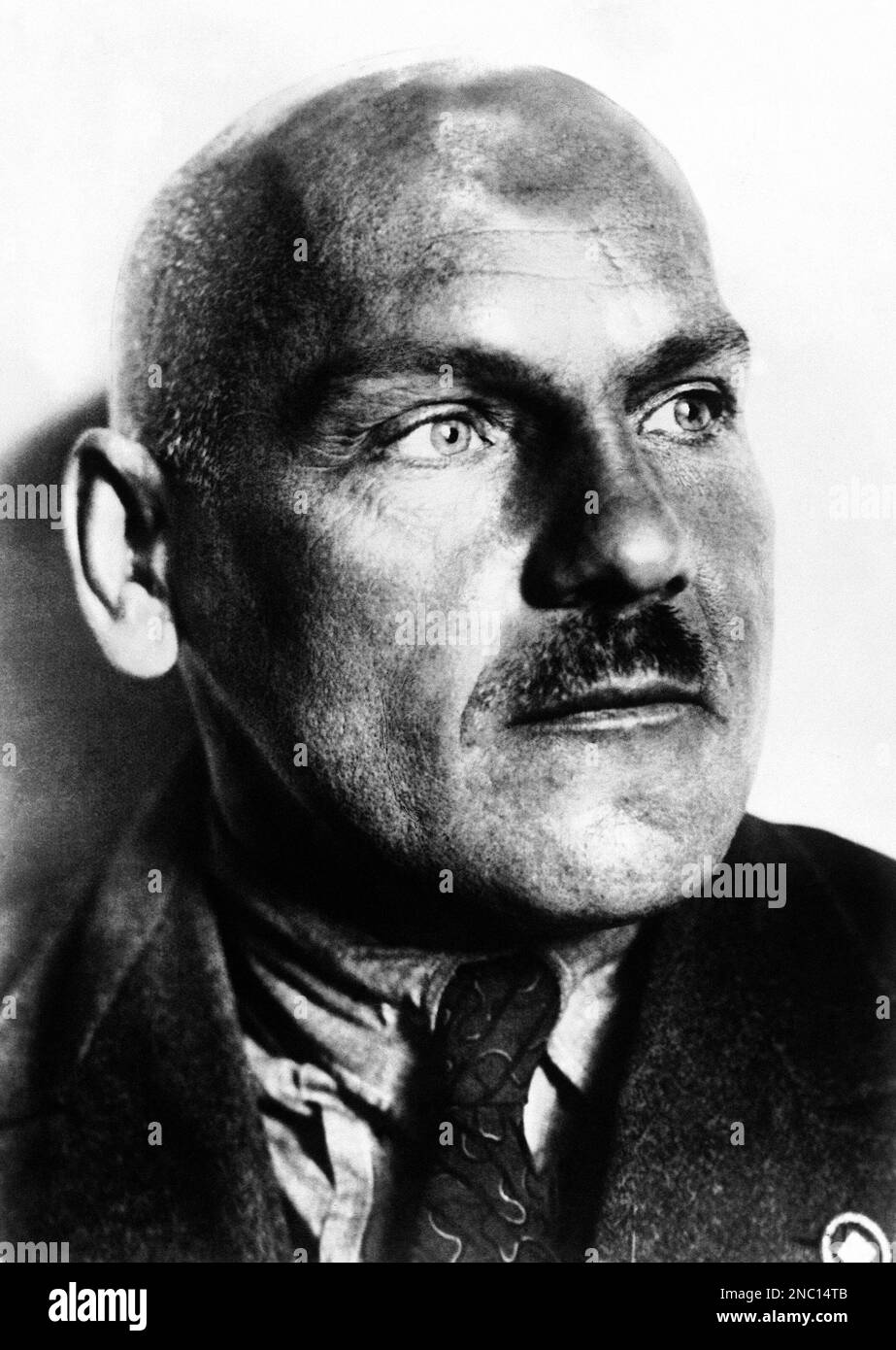 A portrait of Nikolai Krylenko, the Soviet Public Prosecutor in Russia ...