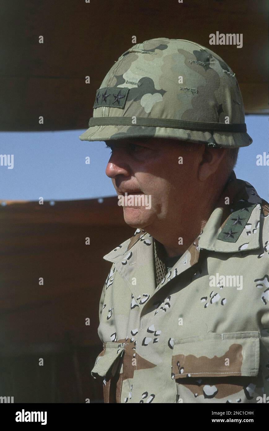 An unidentified U.S. officer in the joint American-Egyptian exercises ...