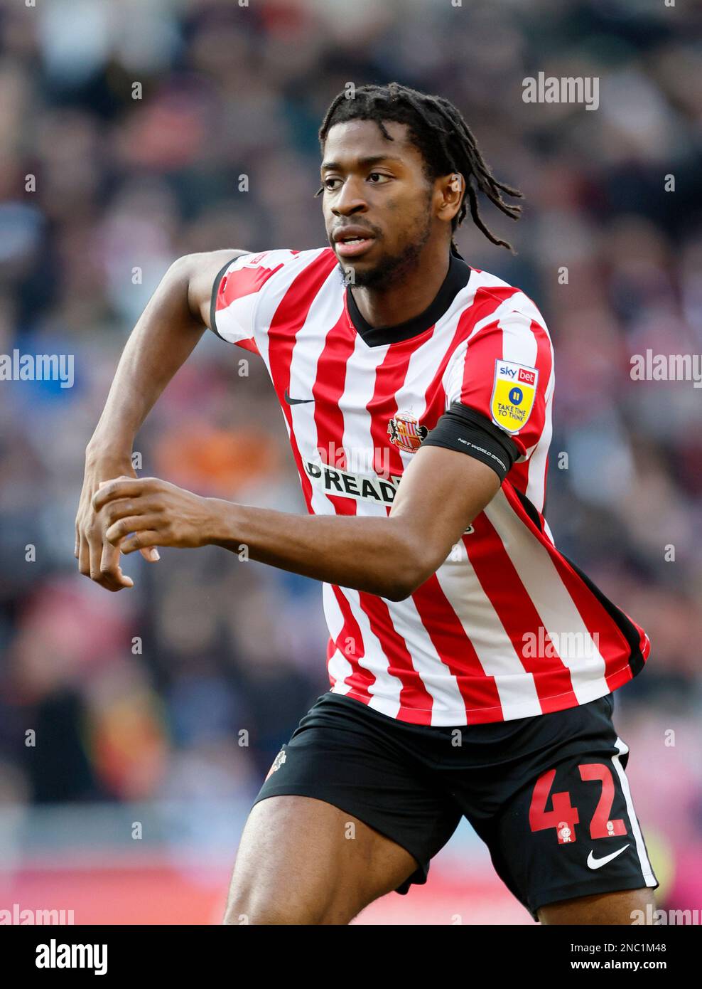 Sunderland's Aji Alese during the Sky Bet Championship match at the