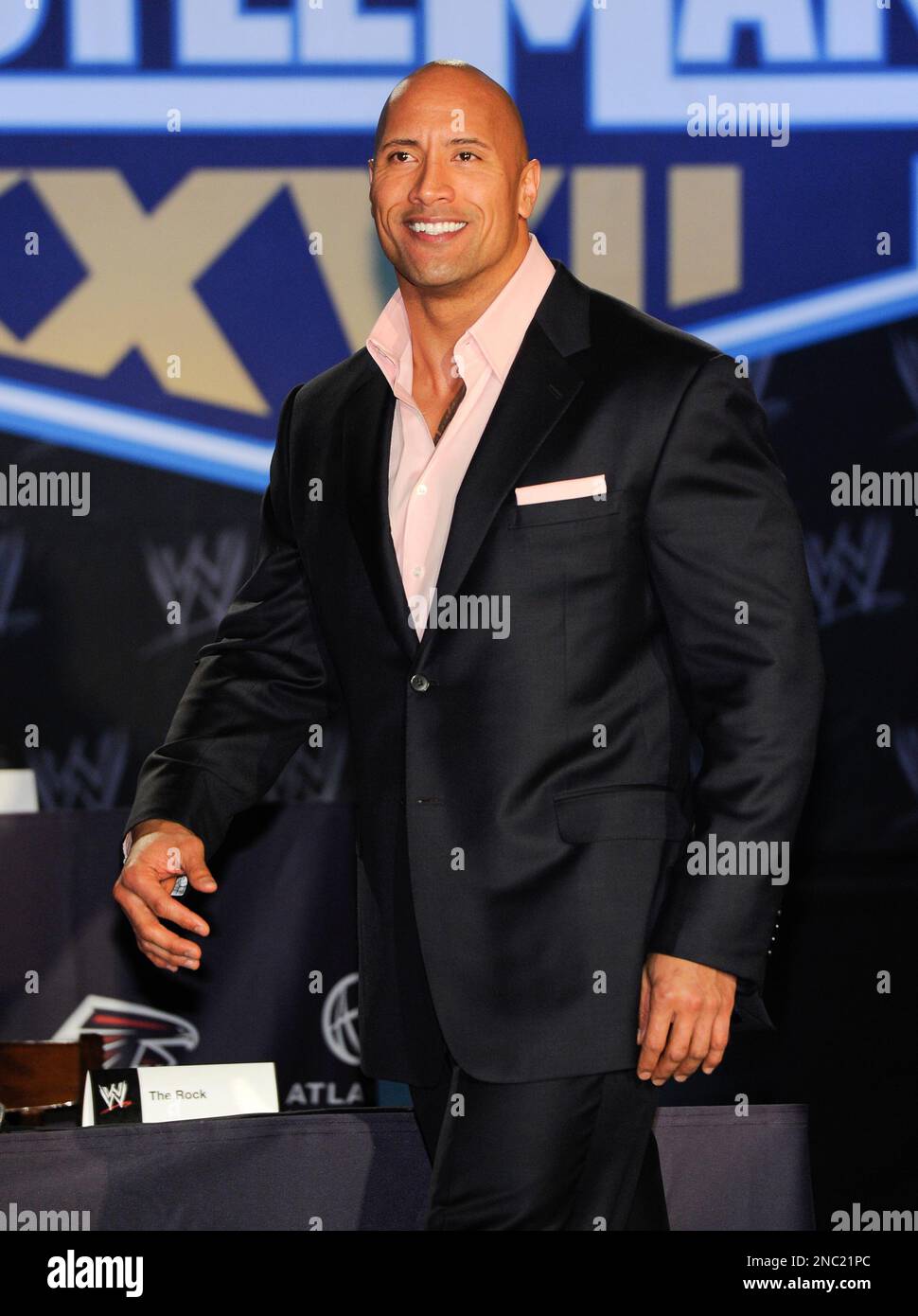 Actor and former WWE Superstar Dwayne