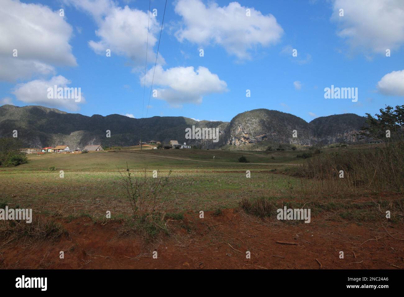 Breathtaking views in Vale de Viñales (Vinales Valley) in Pinar del Rio province, Cuba Stock Photo