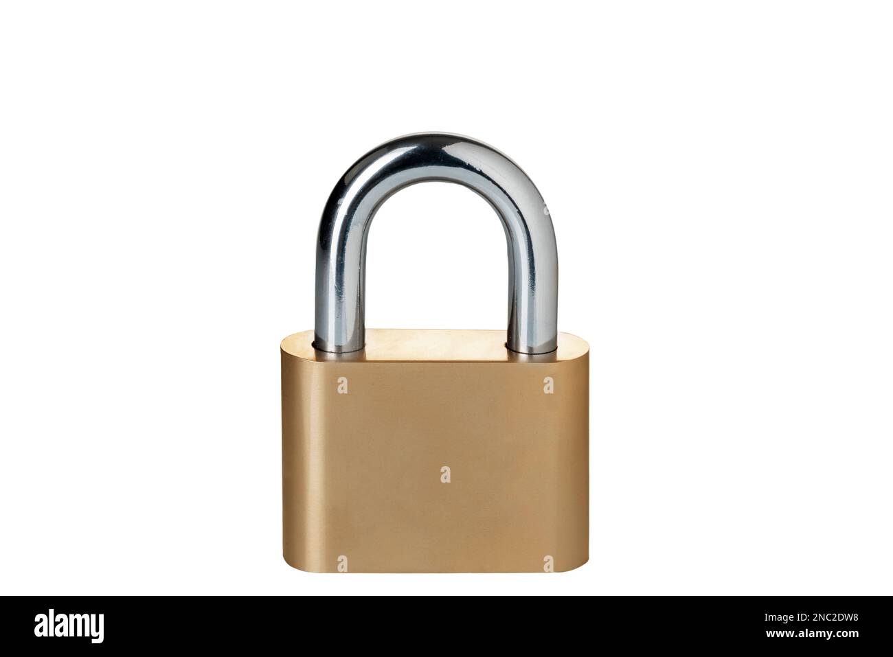 Locked metal padlock isolated on white with clipping path Stock Photo ...
