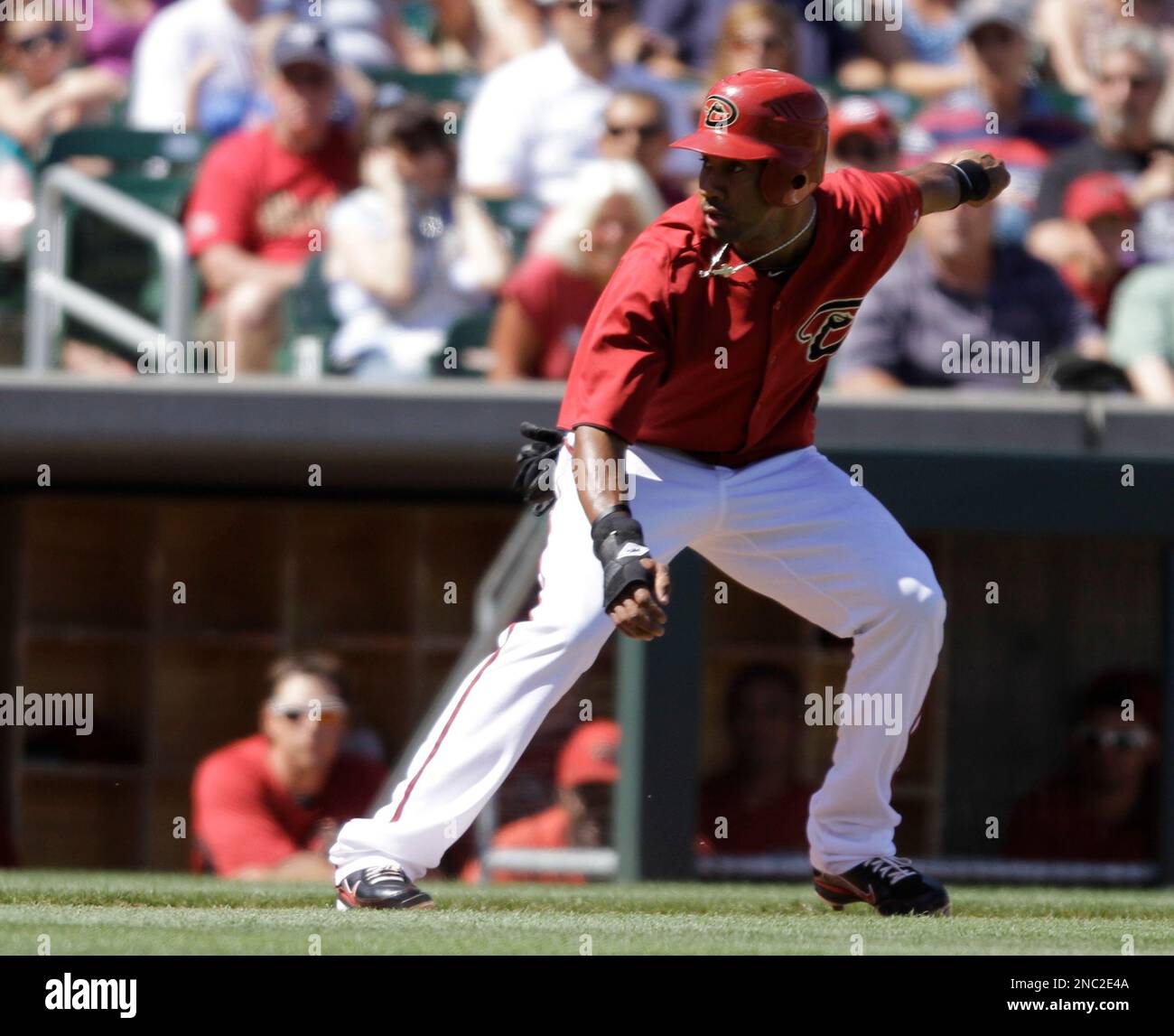 Arizona Diamondbacks' Chris Young during their spring training baseball ...