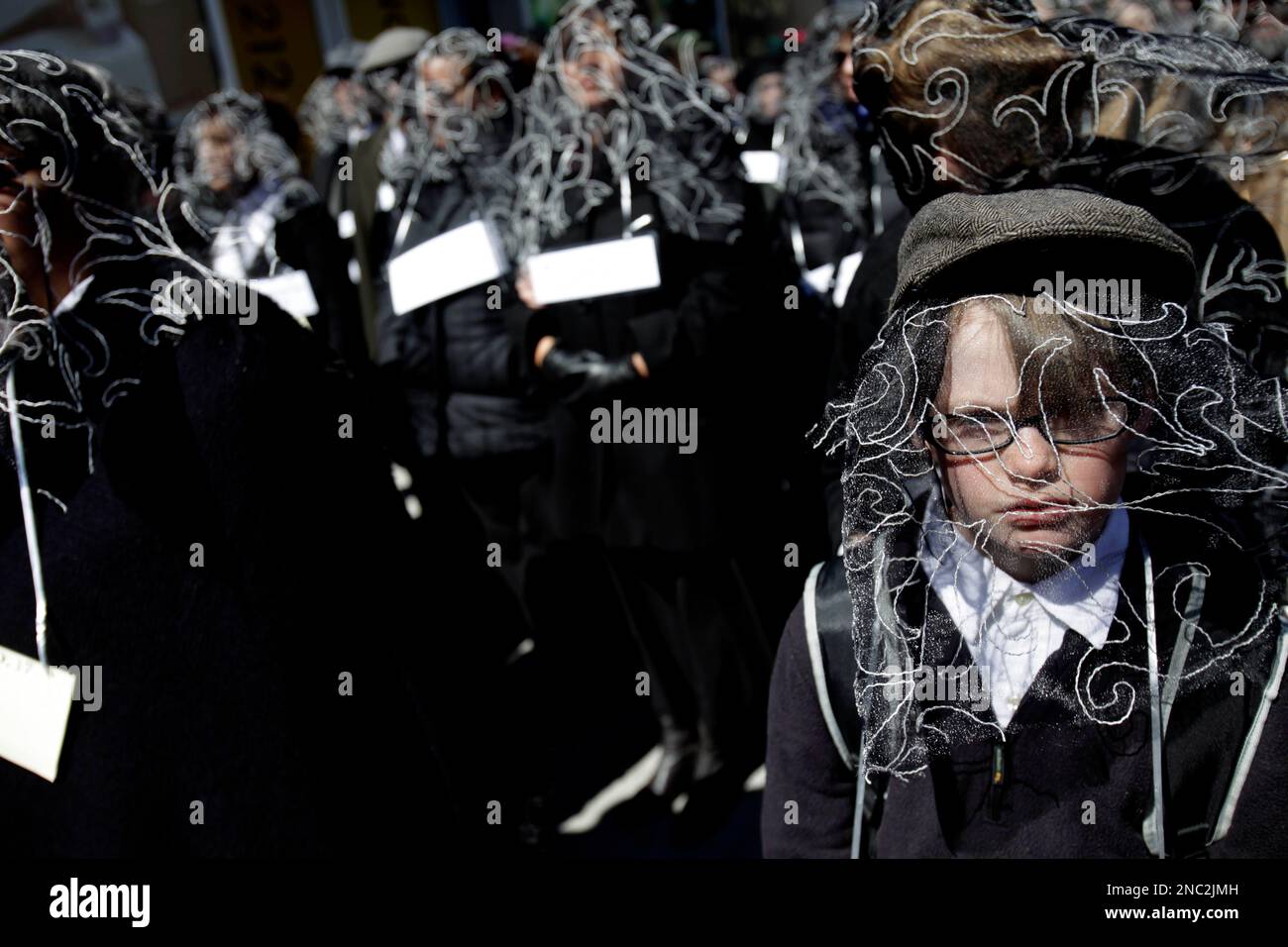 People participate in a commemoration of the 100th anniversary of the ...