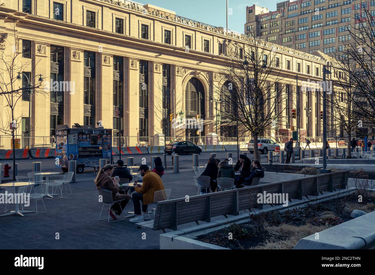 Curated visual reference: On Friday February 10 Reference: The Daniel Patrick Moynihan Train Hall At Pennsylvania Station In