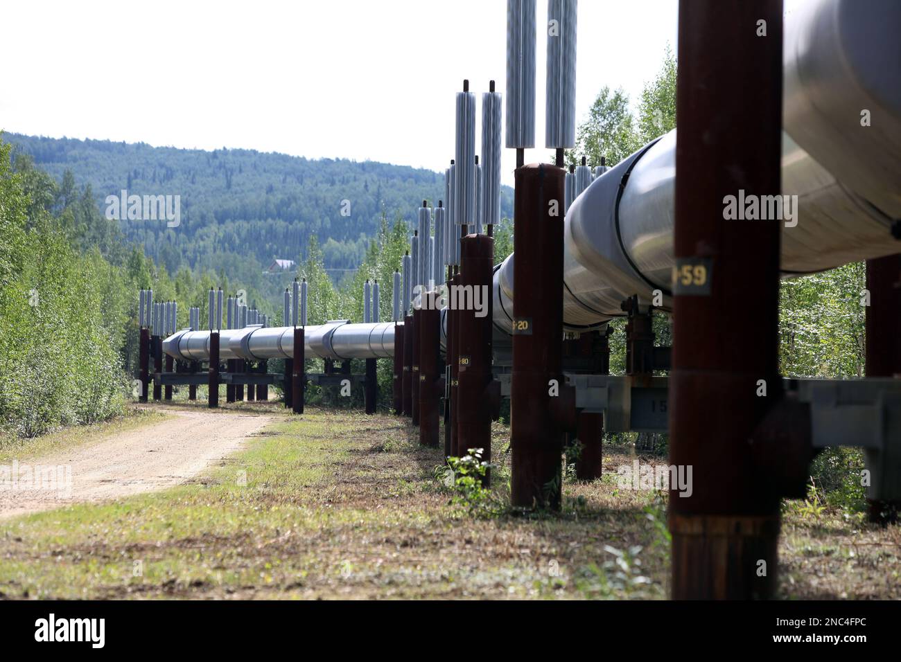 Alyeska Pipeline information centre at Steese Highway in Fairbanks
