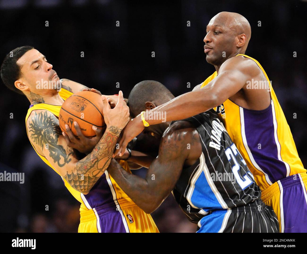 NBA - Matt Barnes & Lamar Odom, Los Angeles Clippers NBA Photo Store