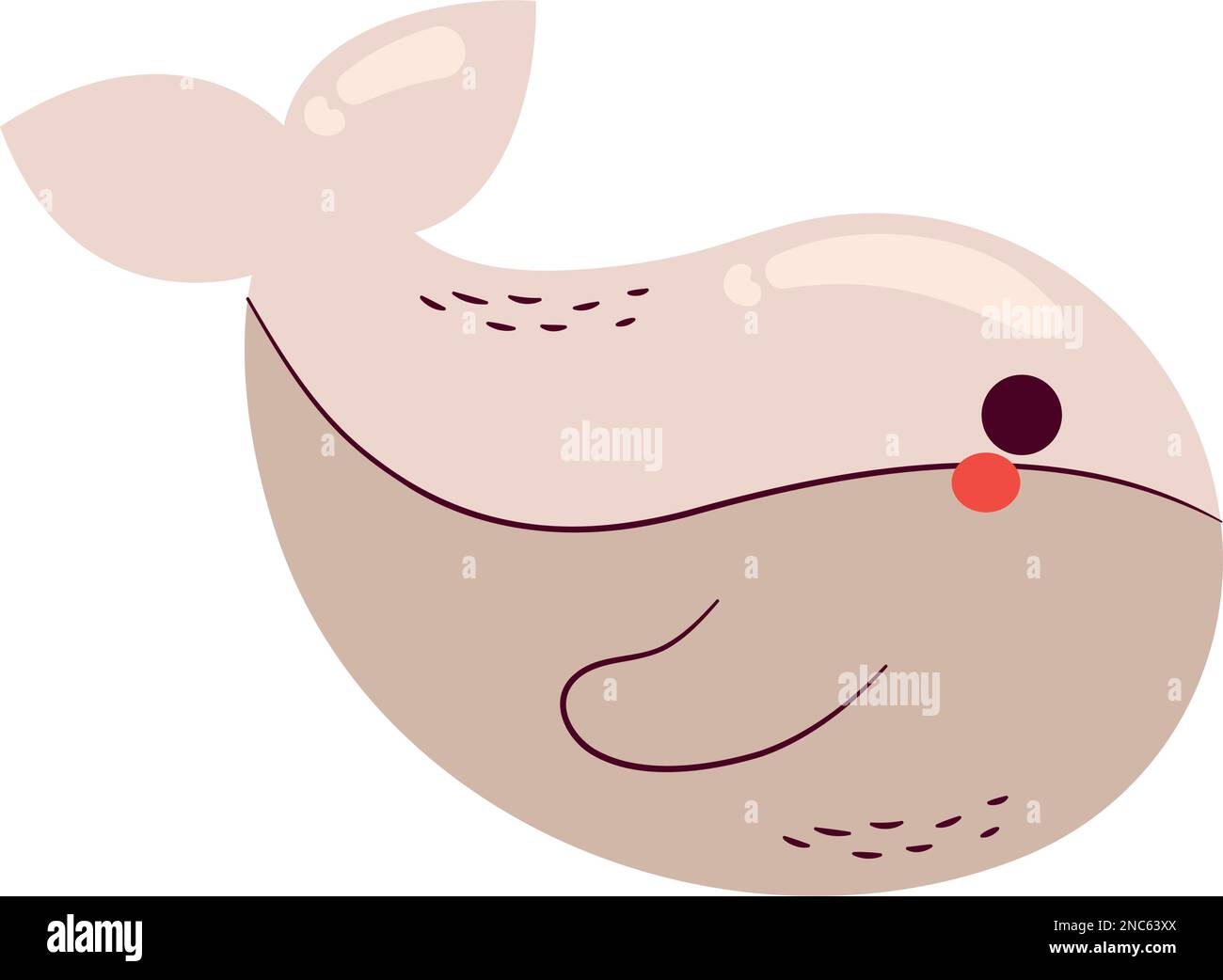 cute whale design Stock Vector Image & Art - Alamy