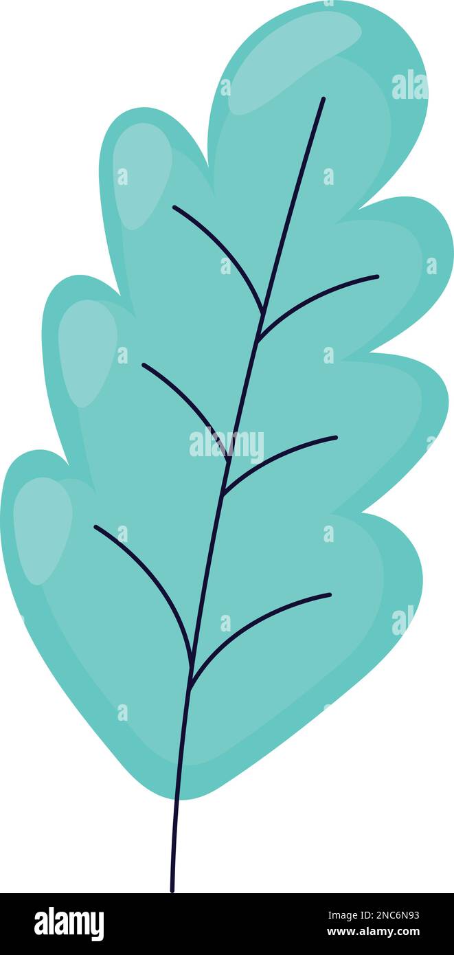 cute green leaf Stock Vector Image & Art - Alamy