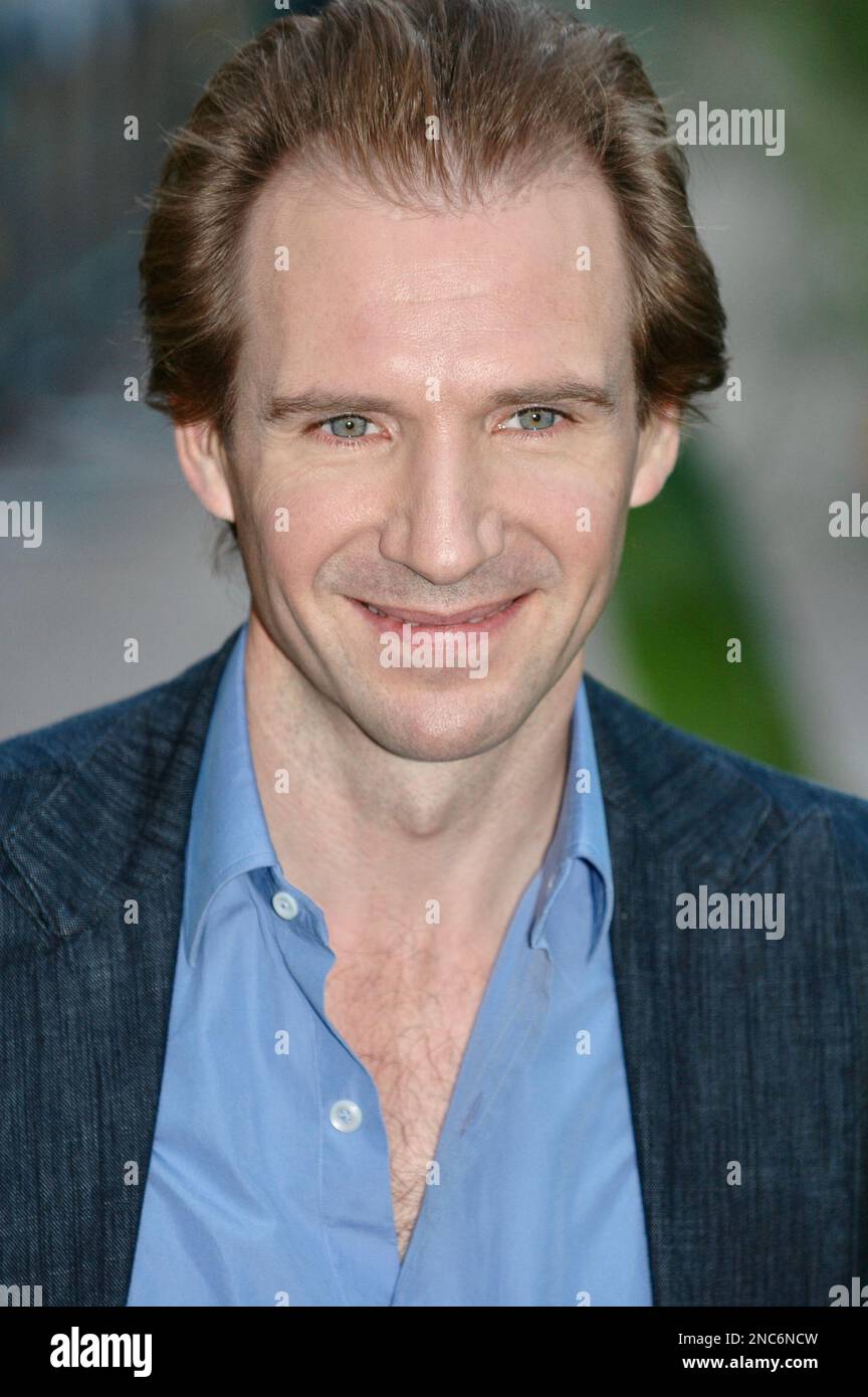 Ralph Fiennes. W and G Premiere, London. UK Stock Photo