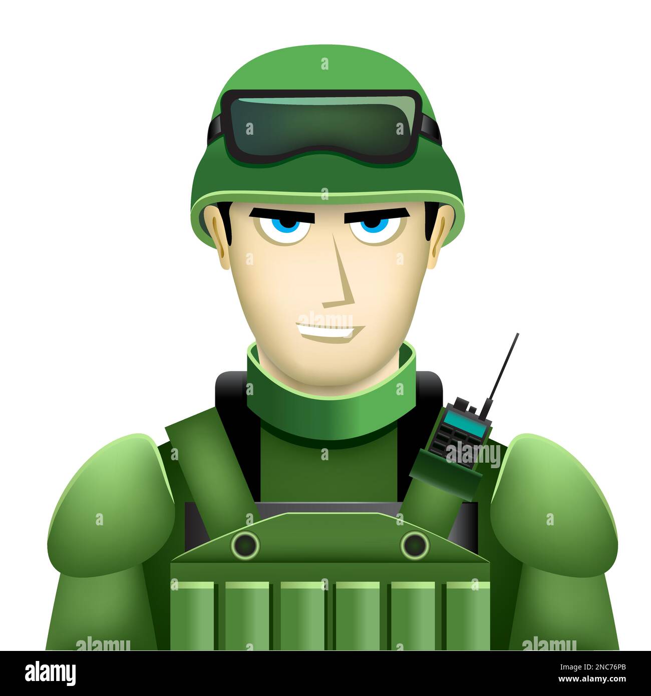 soldier userpic avatar icon illustration Stock Vector Image & Art - Alamy