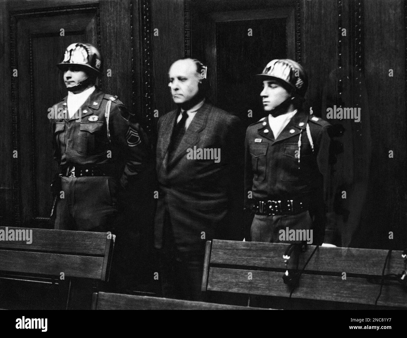 Defendant Richard Walther Darre, former SS Senior Group Leader, Reich