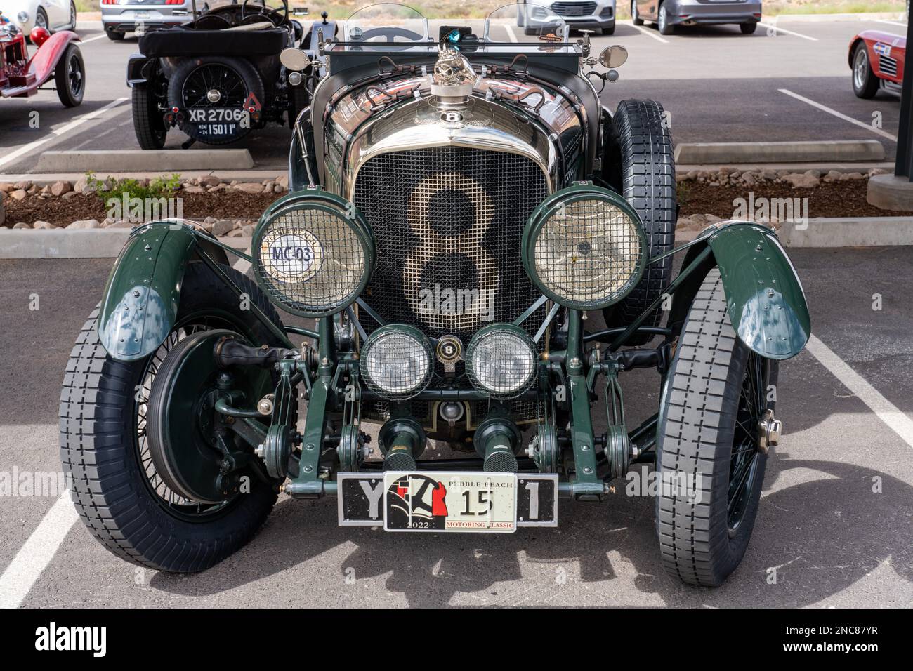 1928 bentley 4 1 2 litre le mans tourer hires stock photography and