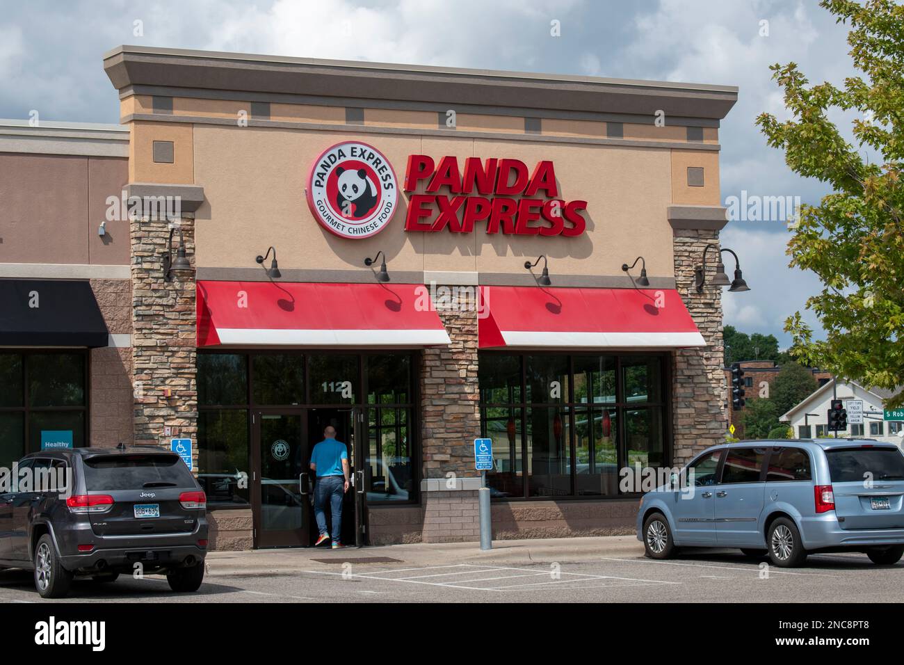 West St. Paul, Minnesota. Fast food Panda Express featuring gourmet