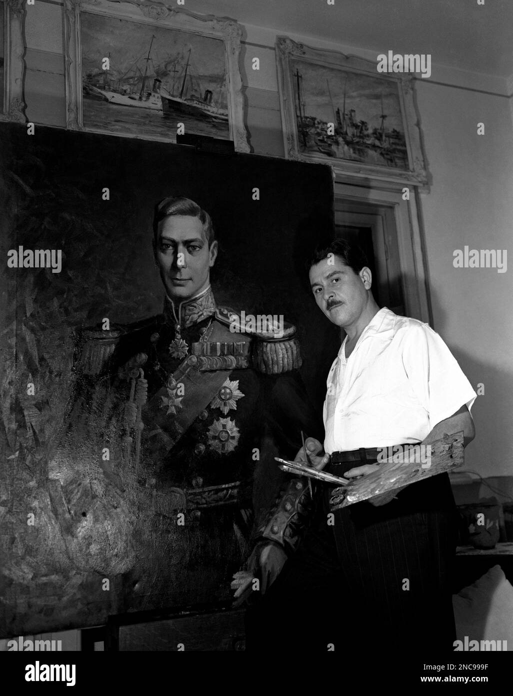 George Send Romani Stetin Popescu-Ghimpatz, a well-known Romanian artist, has completed a ...