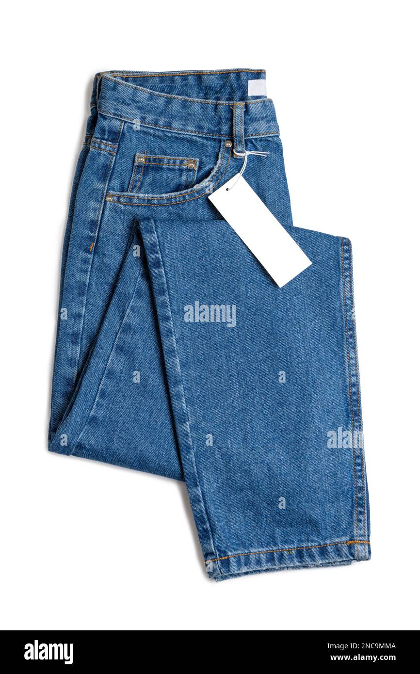 Denim Jeans Tag Design