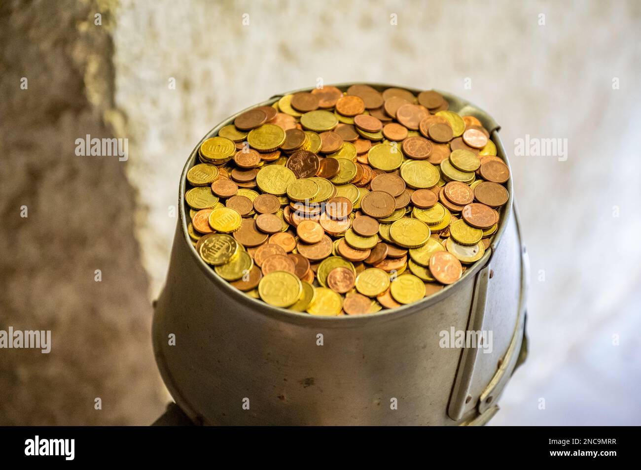 Money collection bucket hi-res stock photography and images - Alamy