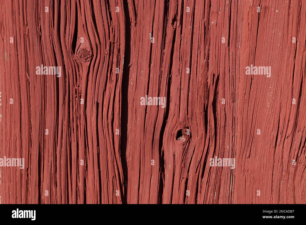 Red background from a wooden board old rustic fence or a wall Stock ...